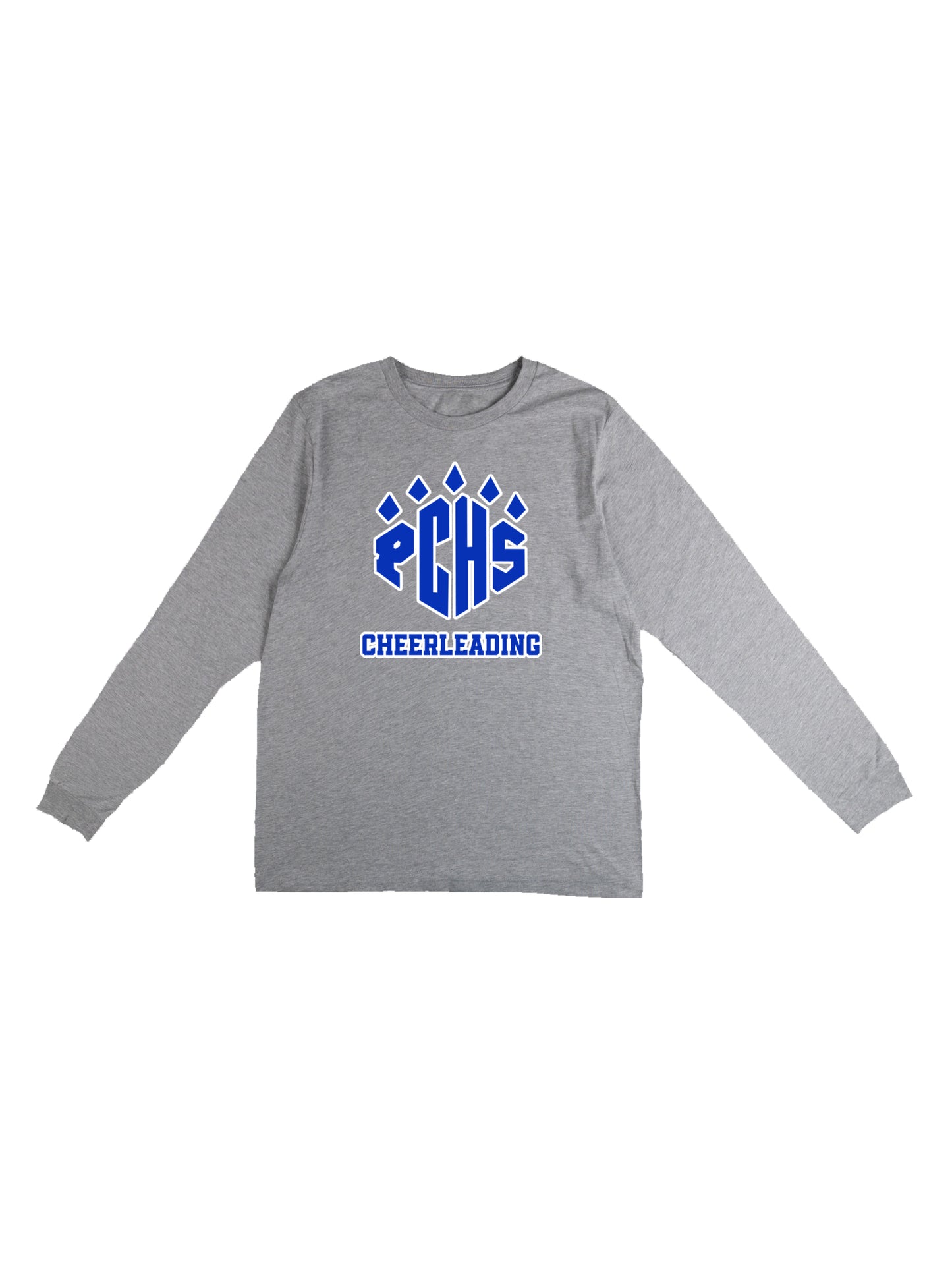 PCHS Cheerleading Paw Logo Long Sleeve T-shirt