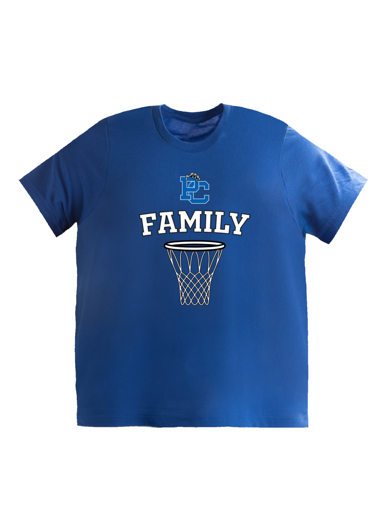 Polk County Family Basketball Net Short Sleeve T-shirt