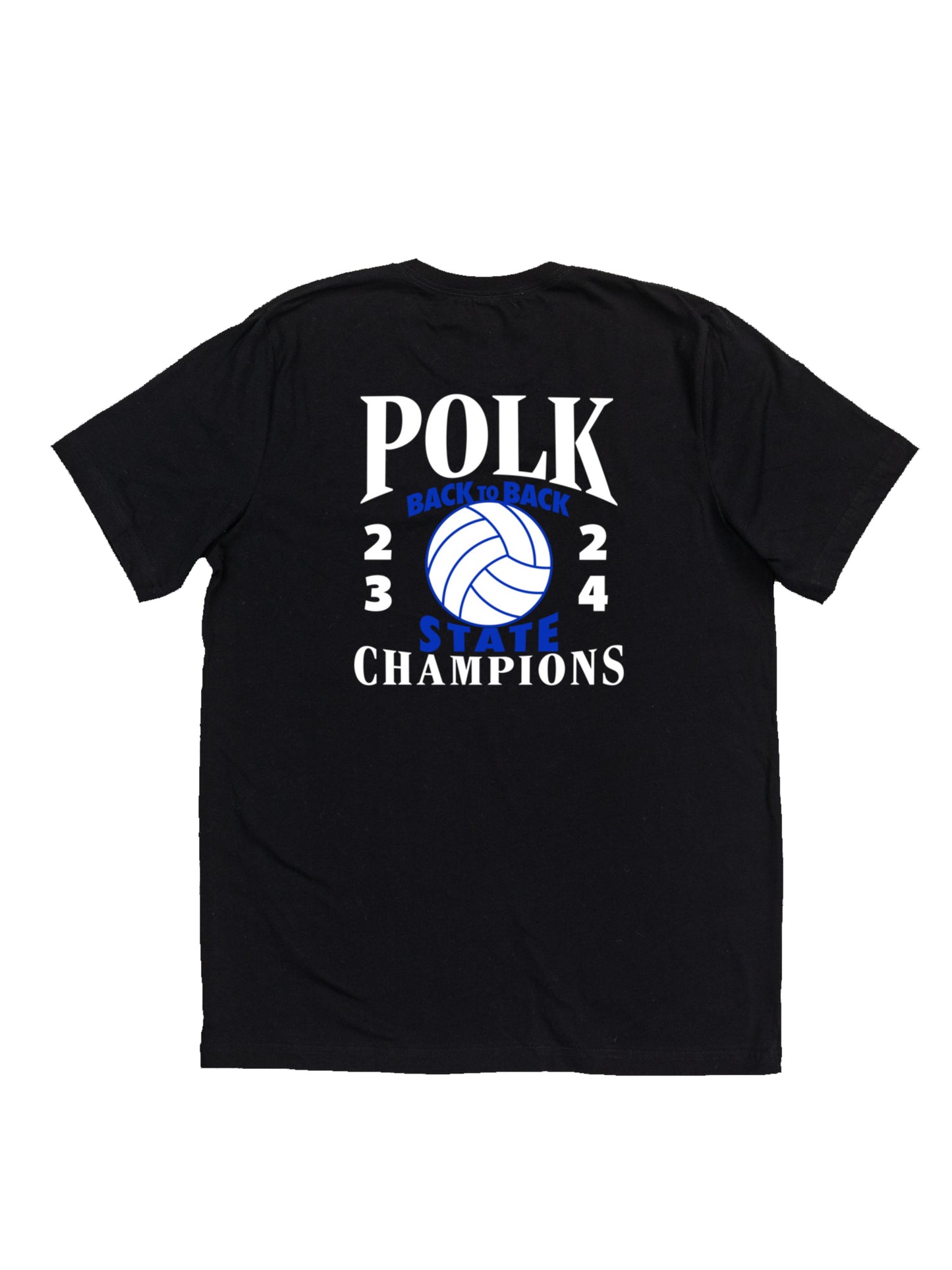 PCHS Volleyball B2B Champs Front & Back Short Sleeve T-shirt