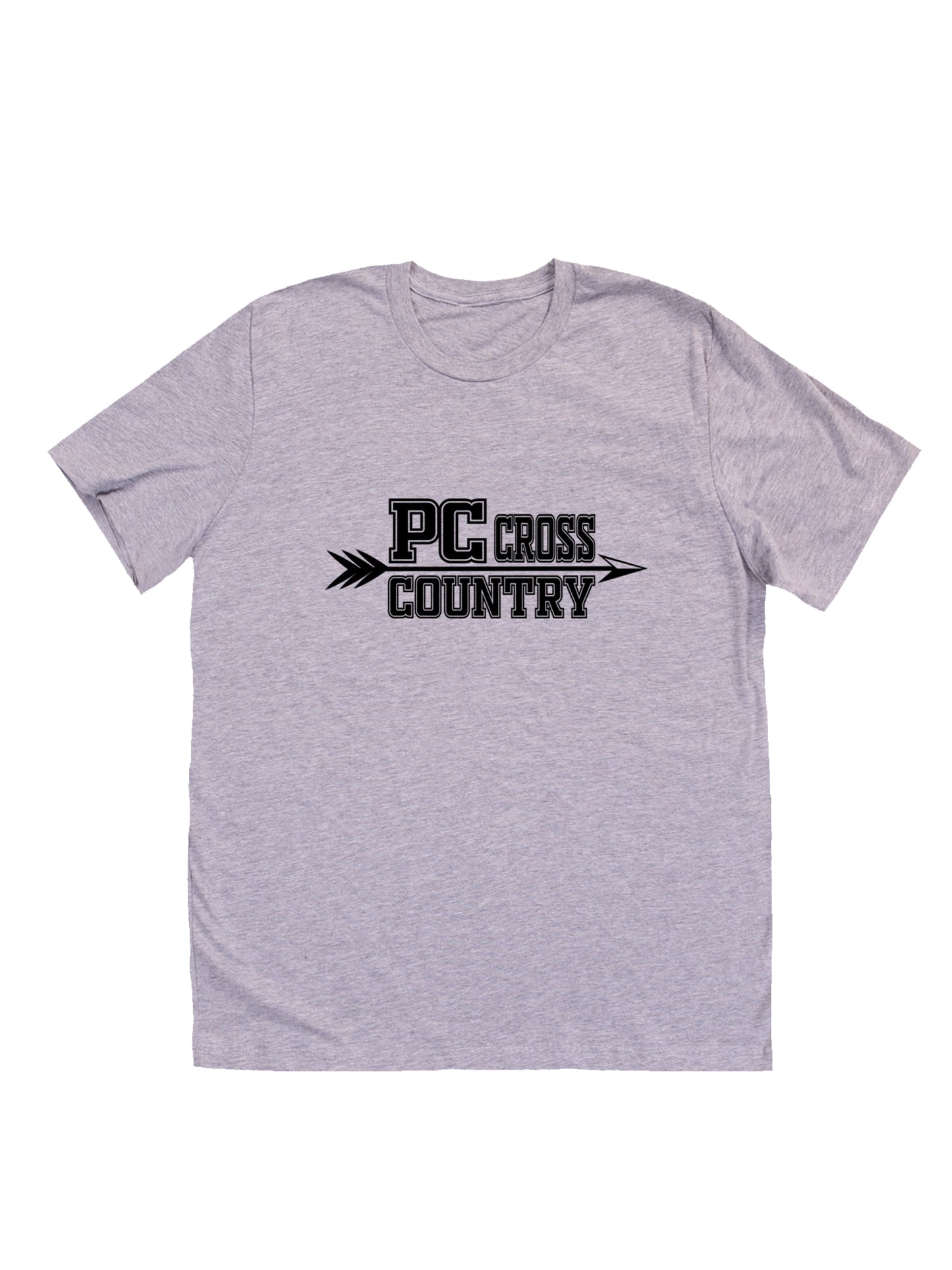 Polk County Cross Country Black Logo Short Sleeve T-shirt