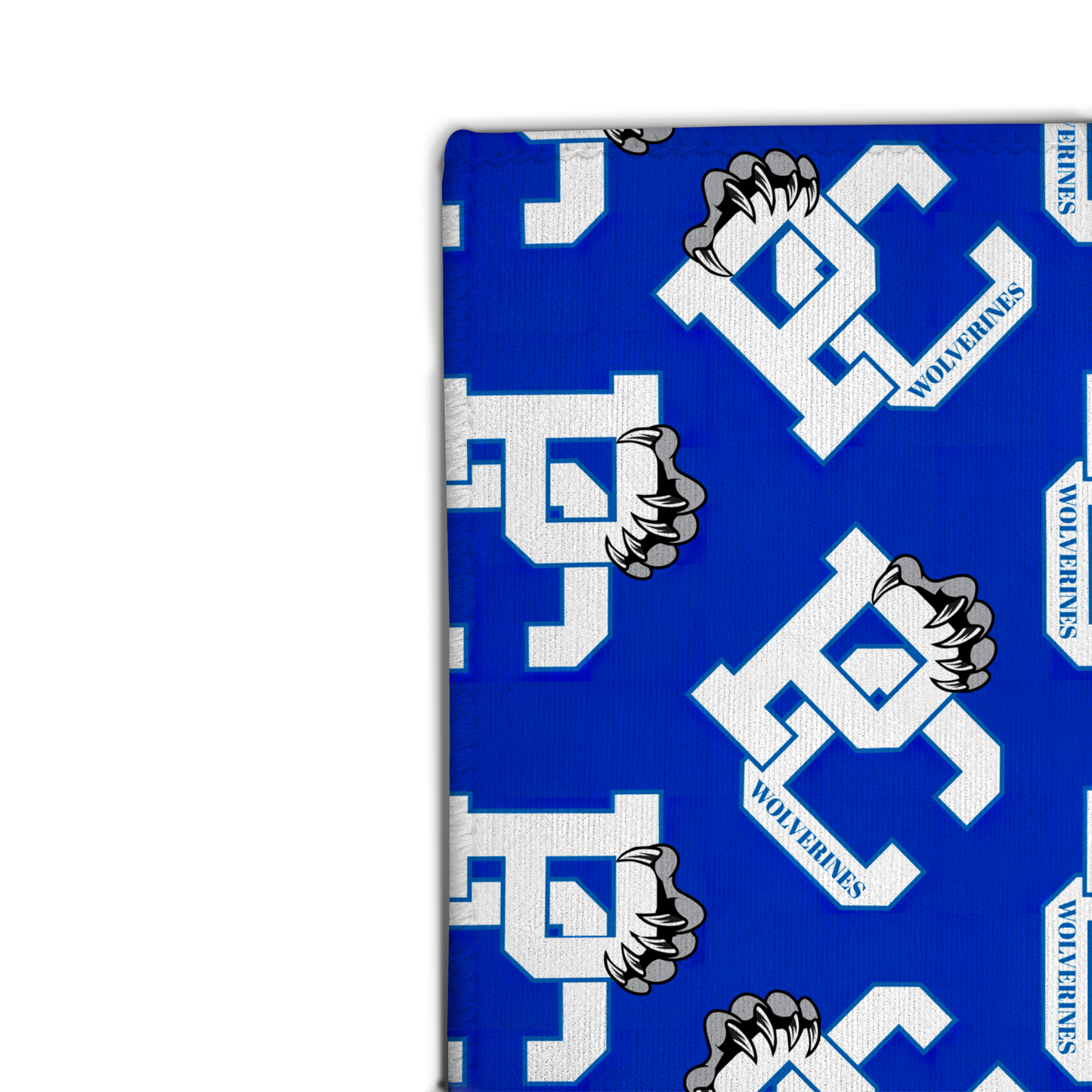 PC Wolverines Claw Logo Pattern Rectangular Area Rugs