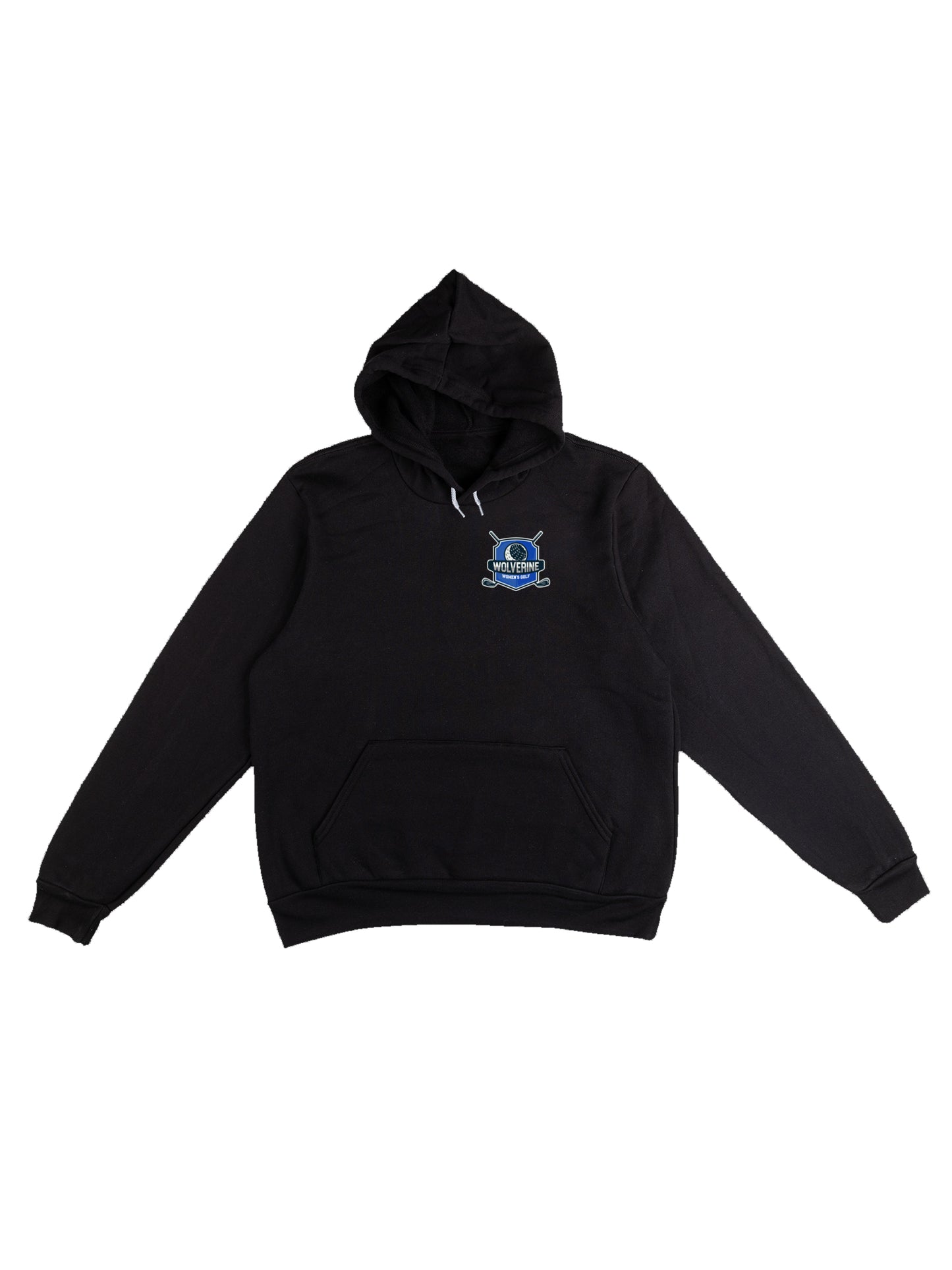 Wolverine Women's Golf Shield Logo Fleece Pullover Hoodie