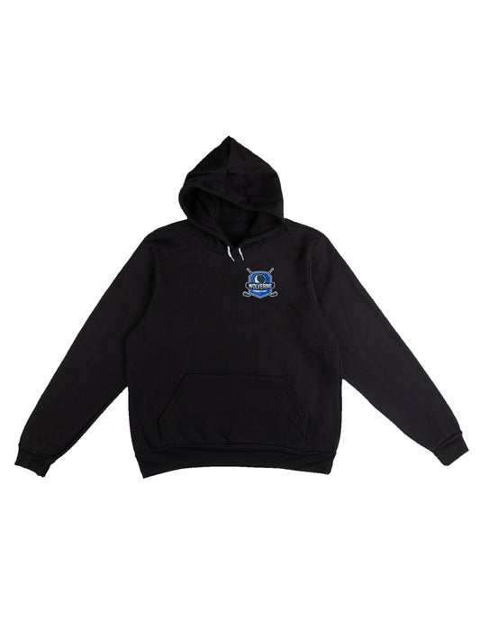 Wolverine Women's Golf Shield Logo Fleece Pullover Hoodie