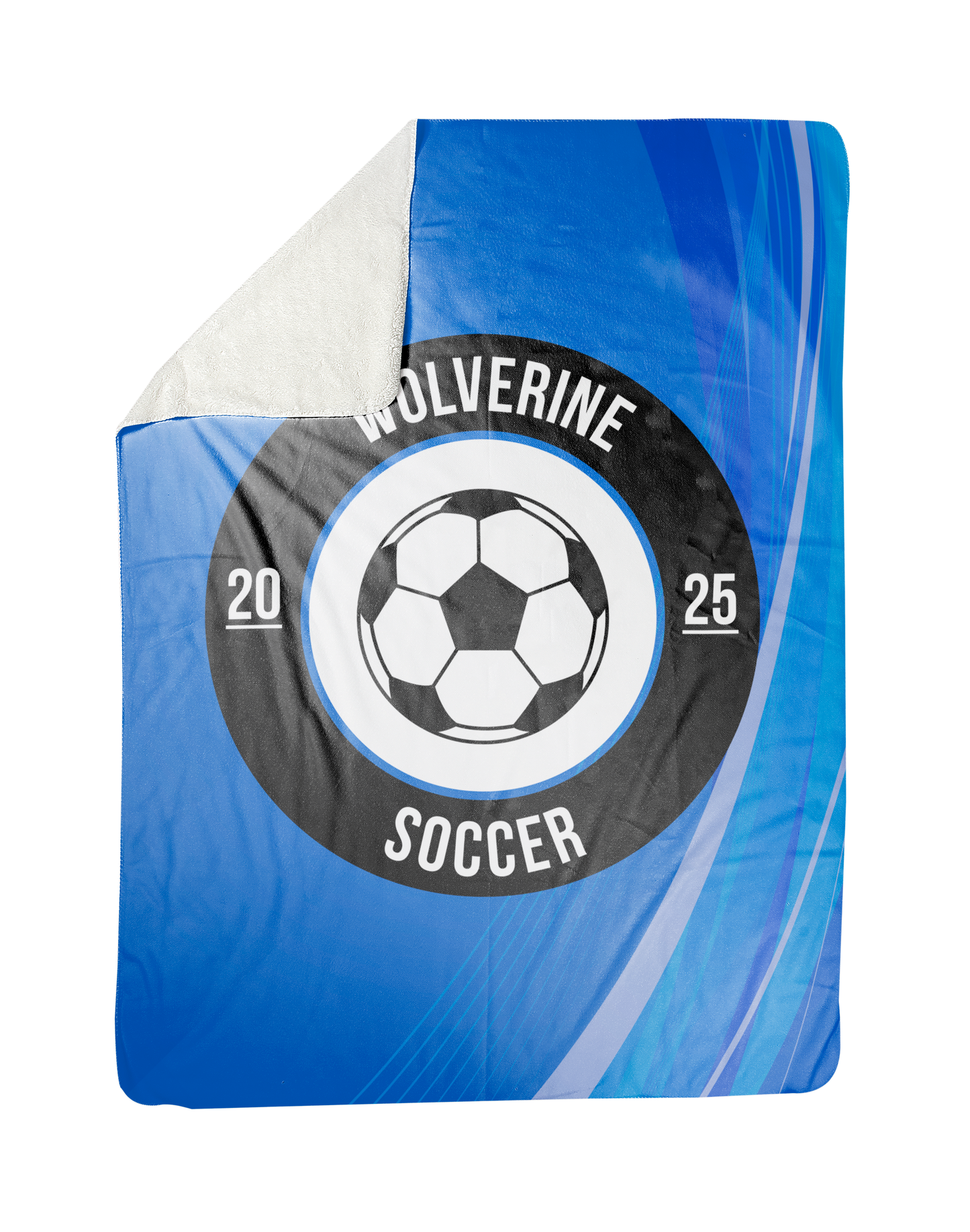 Polk County Soccer 60"x80" Sherpa Fleece Blanket