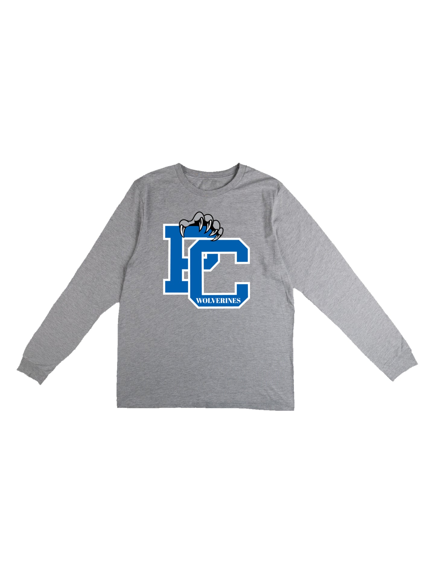 Polk County Schools "PC Wolverines" Long Sleeve T-shirt