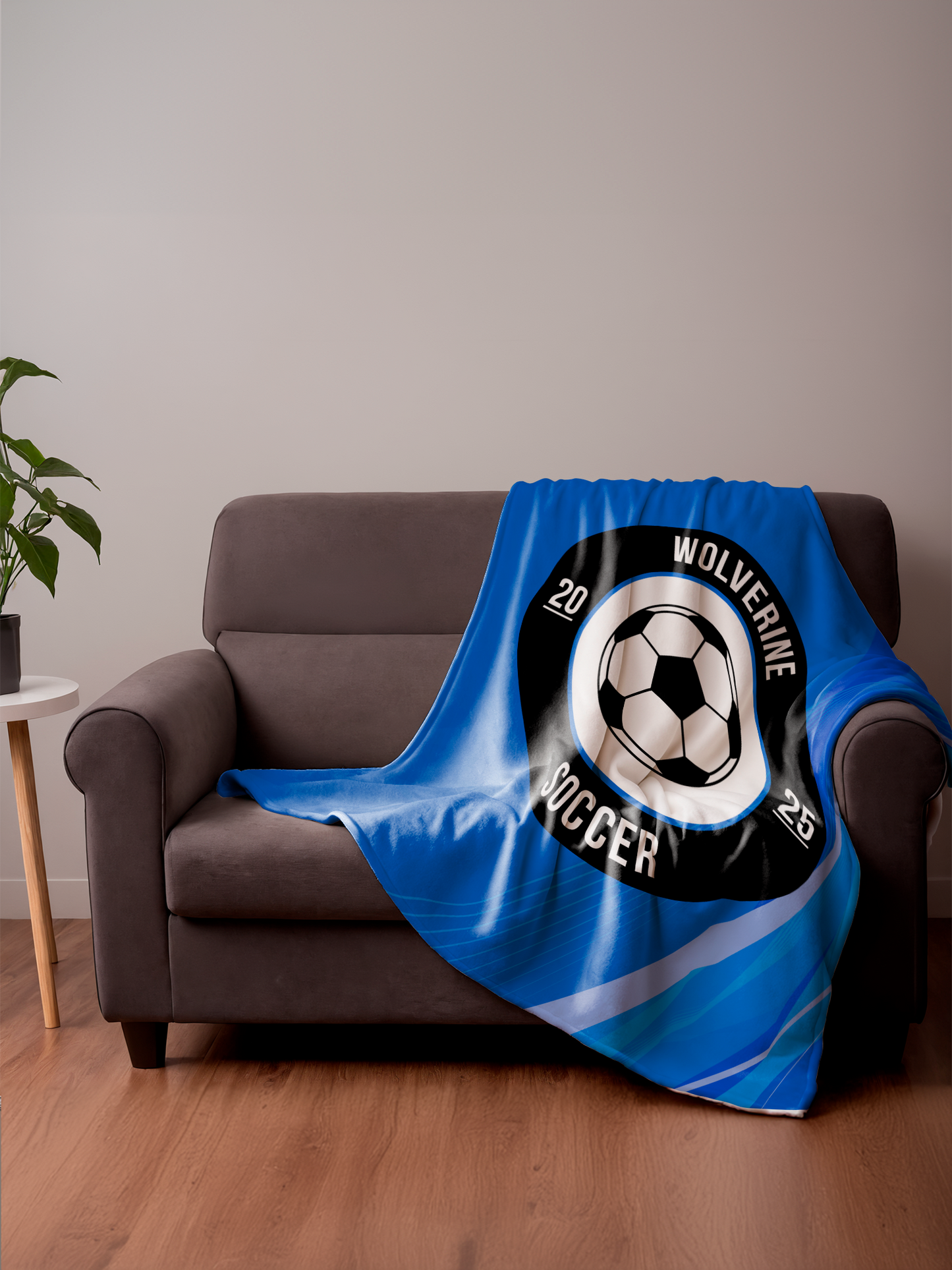 Polk County Soccer 60"x80" Sherpa Fleece Blanket