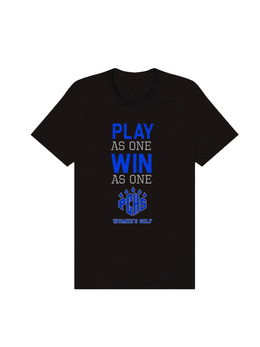 PCHS Women's Golf Play As One Short Sleeve T-shirt
