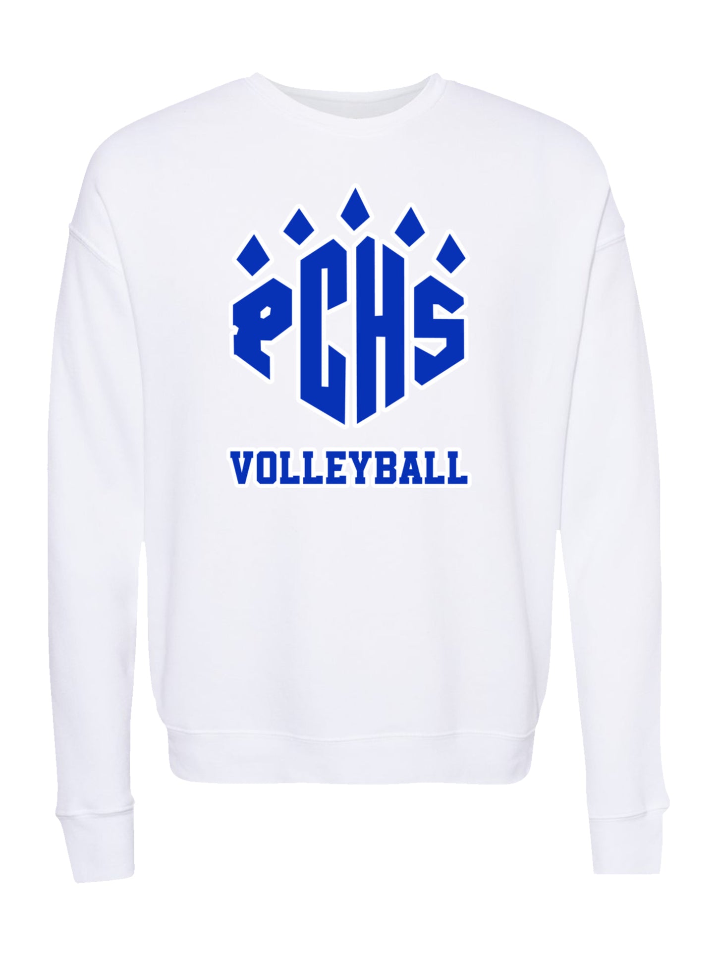 PCHS Volleyball Paw Logo Fleece Sweatshirt
