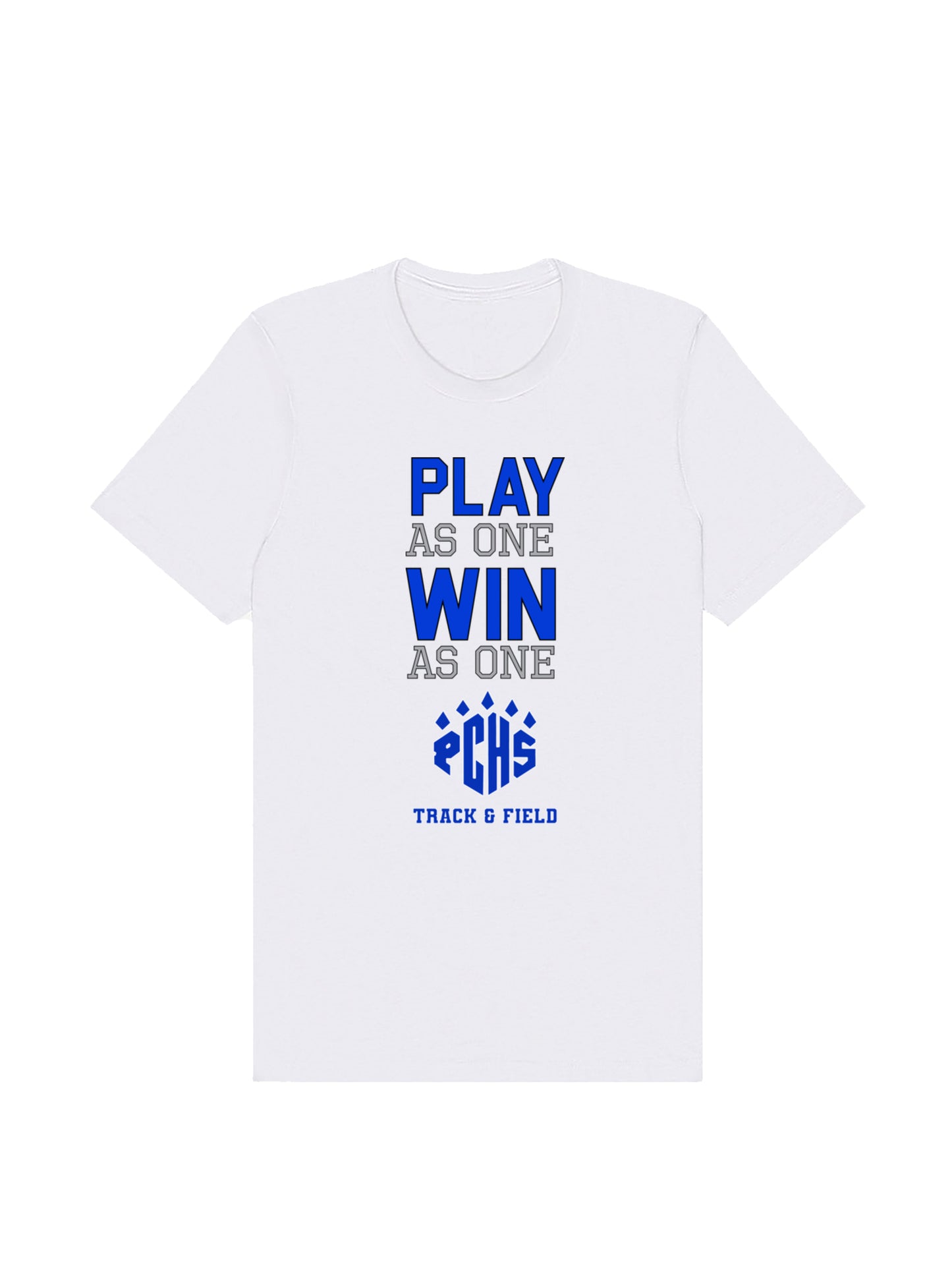 PCHS Track & Field Play As One Short Sleeve T-shirt