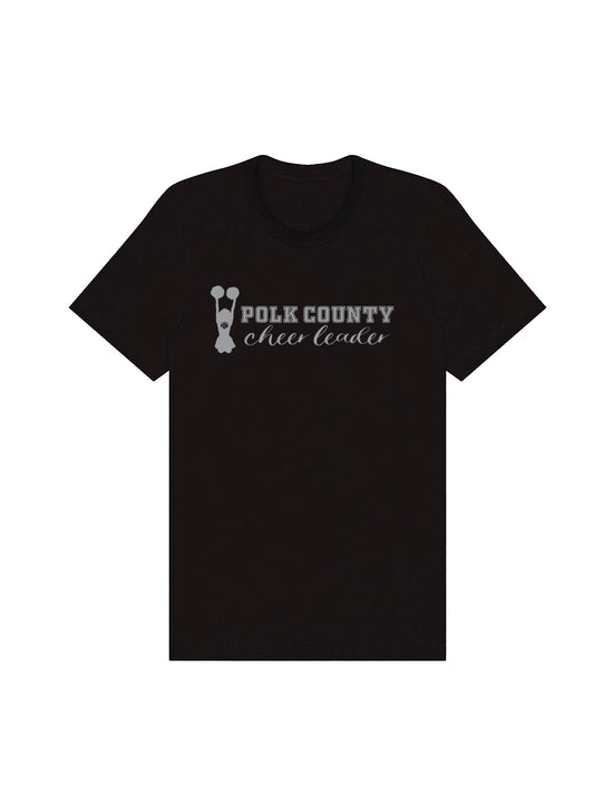 PCHS Cheerleading "Polk County Cheerleader" Short Sleeve T-shirt