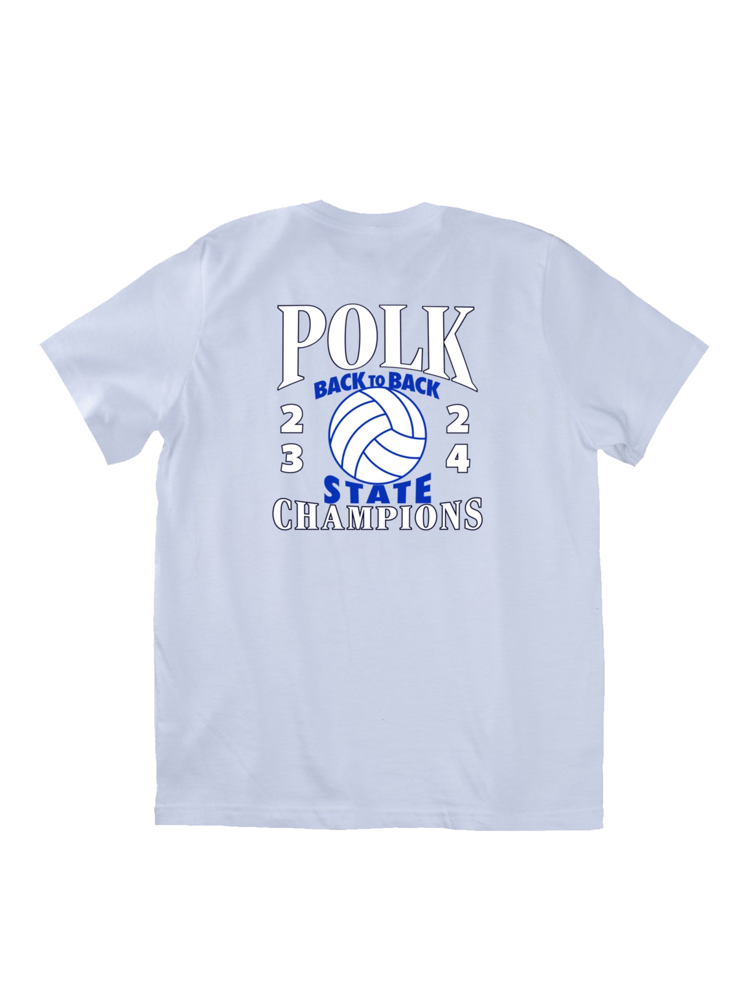 PCHS Volleyball B2B Champs Front & Back Short Sleeve T-shirt