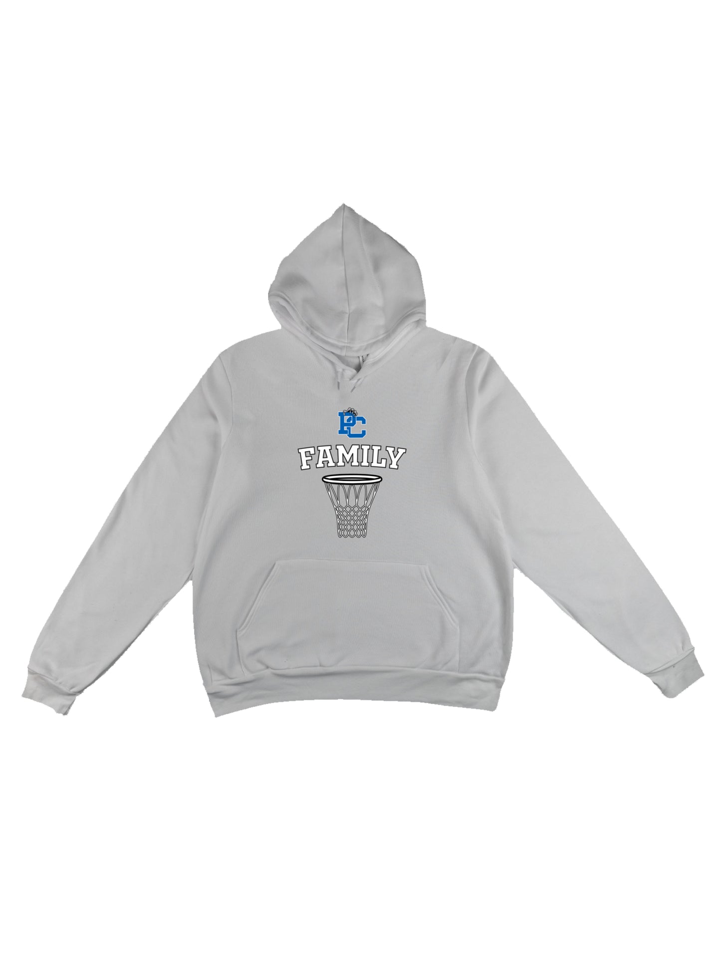 Polk County Family Basketball Net Fleece Pullover Hoodie