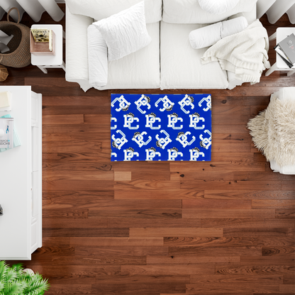 PC Wolverines Claw Logo Pattern Rectangular Area Rugs