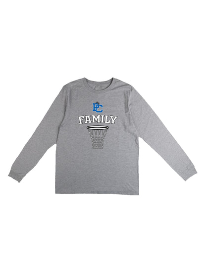 Polk County Family Basketball Net Long Sleeve T-shirt