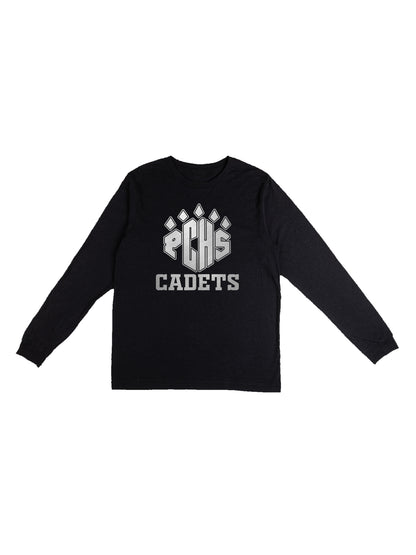 Cadets Brushed Metal Logo Long Sleeve T-shirt