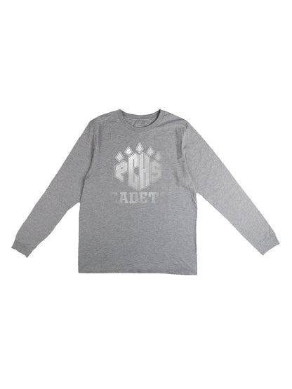 Cadets Brushed Metal Logo Long Sleeve T-shirt