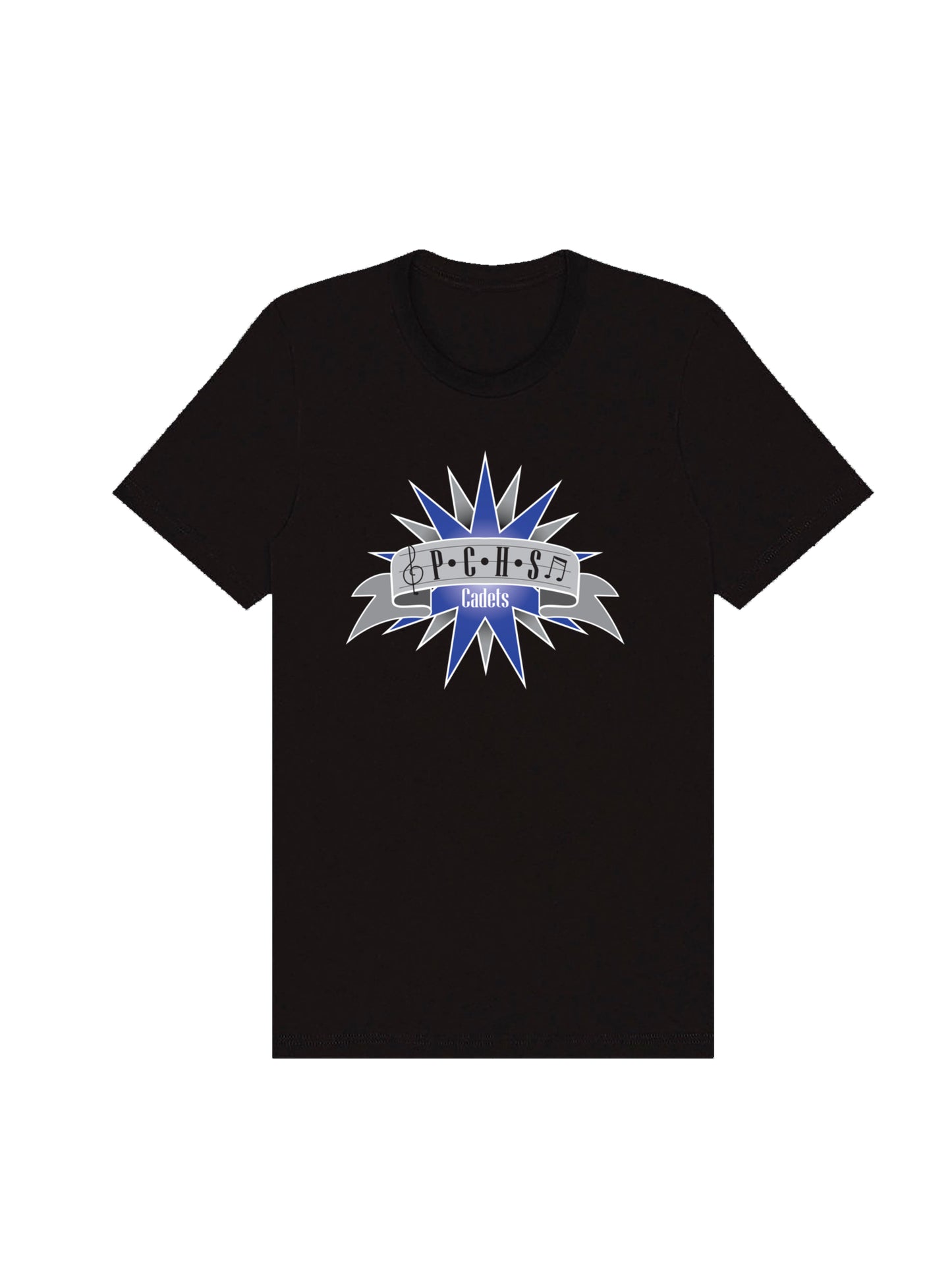 PCHS Cadets Starburst Design with Men Jersey Short Sleeve Tee