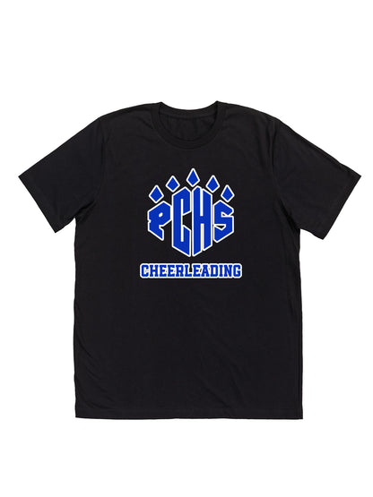 PCHS Cheerleading Paw Logo Short Sleeve T-shirt