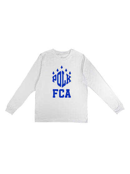 Polk FCA Paw Logo Design Long Sleeve T-shirt