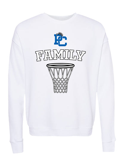 Polk County Family Basketball Net Fleece Sweatshirt