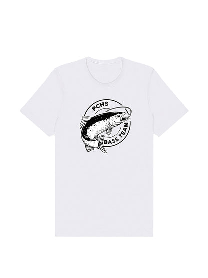PCHS Bass Team Logo Design Short Sleeve T-shirt