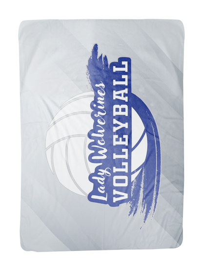 Polk County Volleyball 60"x80" Sherpa Fleece Blanket