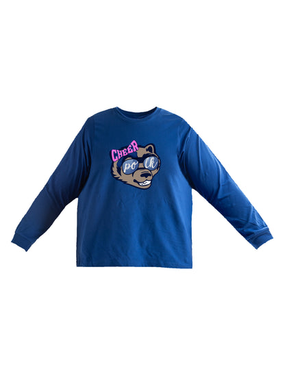 POLK Cheerleading Mascot Long Sleeve T-shirt