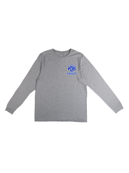 PCHS Faculty Long Sleeve T-shirt
