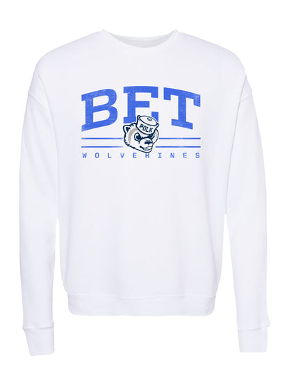 BET Wolverine Design Fleece Sweatshirt