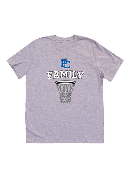 Polk County Family Basketball Net Short Sleeve T-shirt