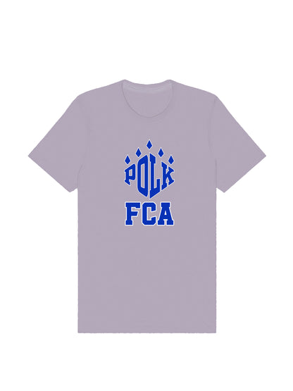 Polk FCA Paw Logo Design Short Sleeve T-shirt