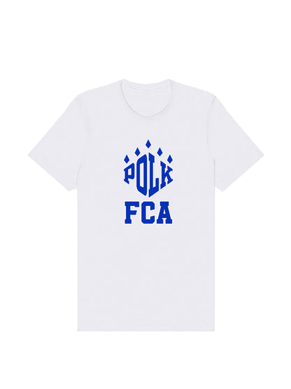 Polk FCA Paw Logo Design Short Sleeve T-shirt