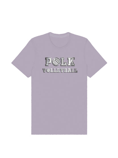 Polk Volleyball Design Short Sleeve T-shirt