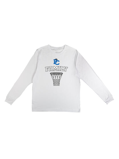 Polk County Family Basketball Net Long Sleeve T-shirt
