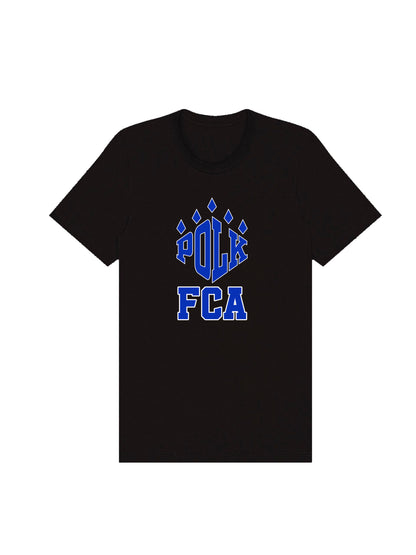 Polk FCA Paw Logo Design Short Sleeve T-shirt