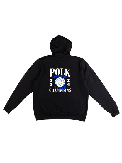PCHS Volleyball B2B Champs Front & Back Fleece Pullover Hoodie