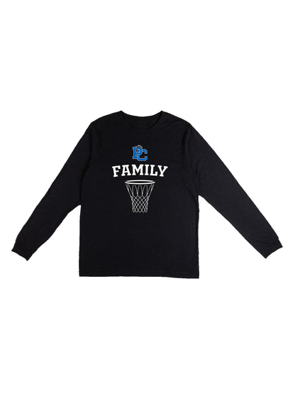 Polk County Family Basketball Net Long Sleeve T-shirt