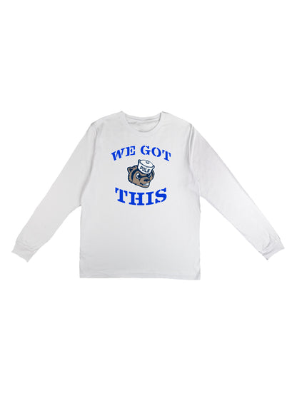 Polk We Got This Slogan Design Long Sleeve T-shirt