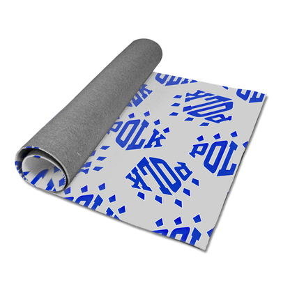 Polk Logo Pattern Rectangular Area Rugs