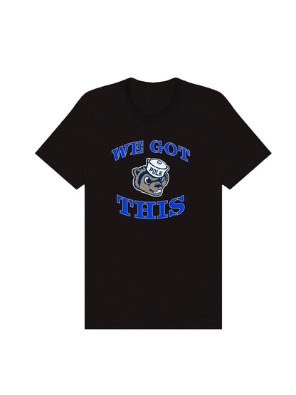 Polk We Got This Slogan Design Short Sleeve T-shirt