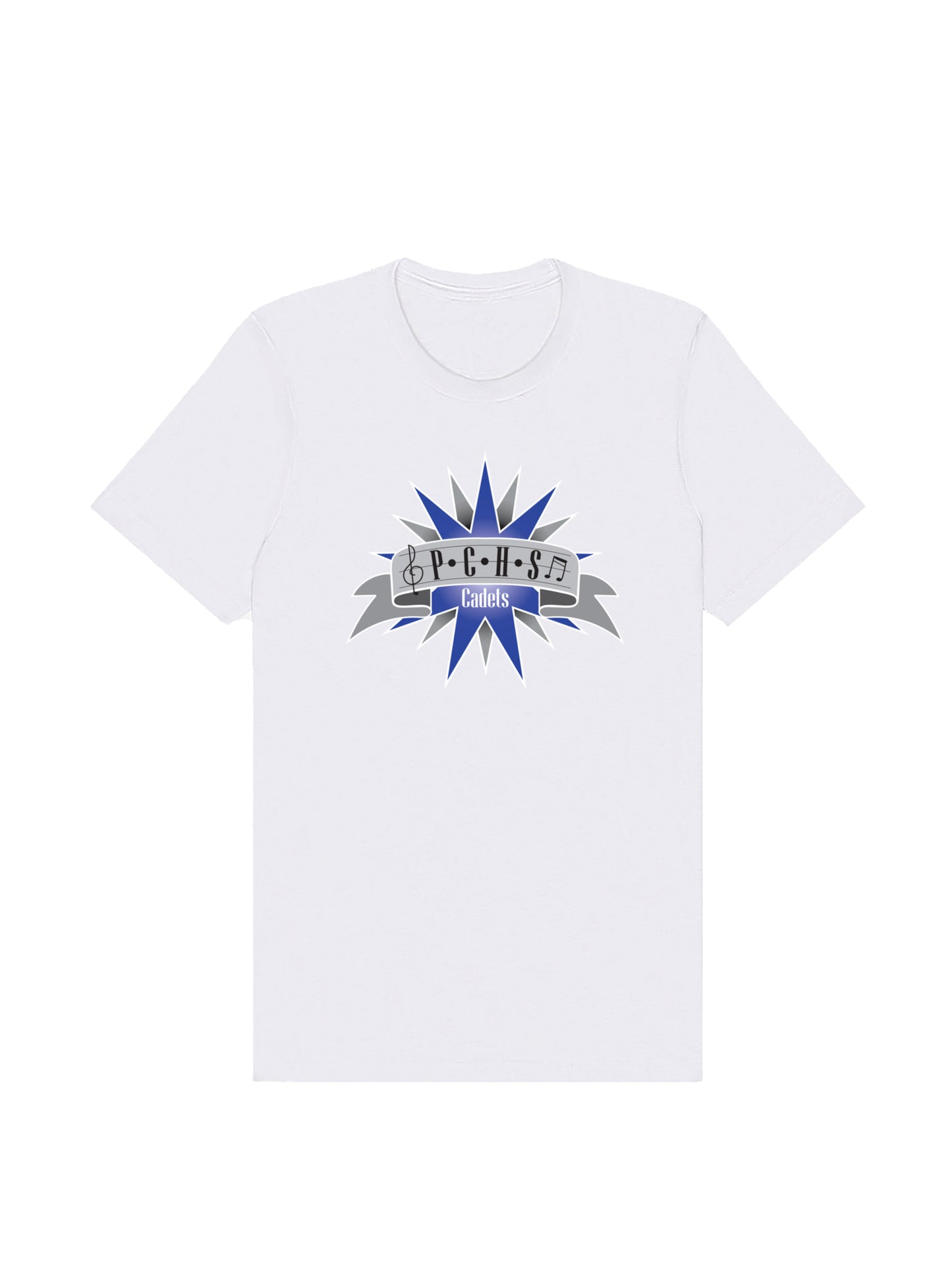 PCHS Cadets Starburst Design with Men Jersey Short Sleeve Tee