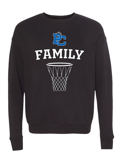 Polk County Family Basketball Net Fleece Sweatshirt