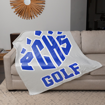 PCHS Golf Paw Logo 50"x60" Fleece Blanket