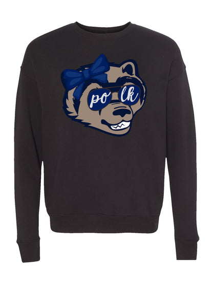 Lady Wolverines Mascot Fleece Sweatshirt