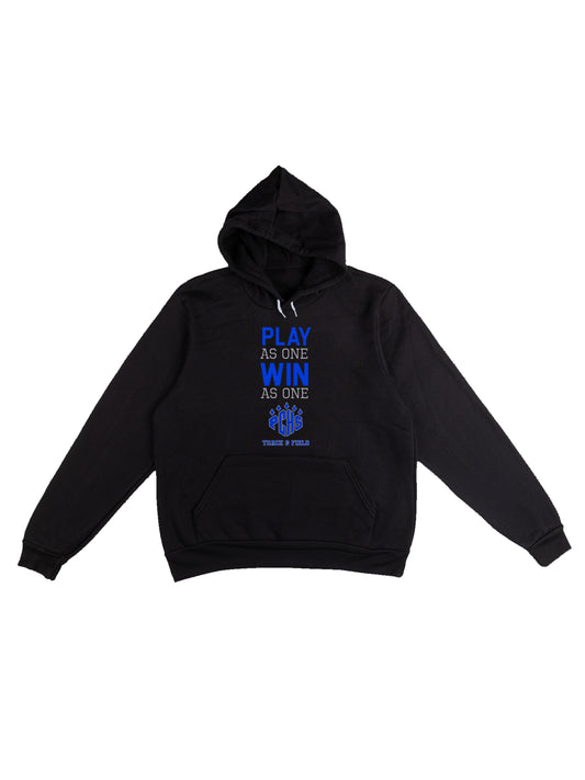 PCHS Track & Field Play As One Fleece Pullover Hoodie
