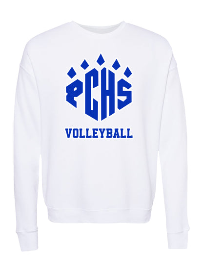 PCHS Volleyball Paw Logo Fleece Sweatshirt