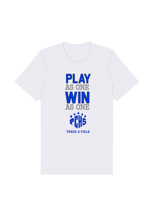 PCHS Track & Field Play As One Short Sleeve T-shirt